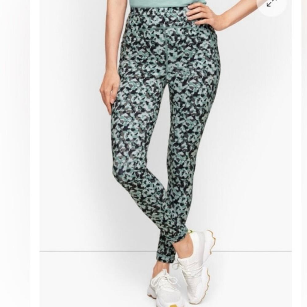 T By Talbots Performance Interlock Black And Gree… - image 1